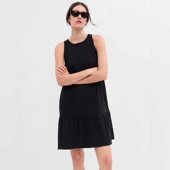 GAP Dresses & Skirts - Gap “Tiered Tank Dress” Black